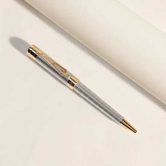 Roberto Cavalli Silver and Gold Pen