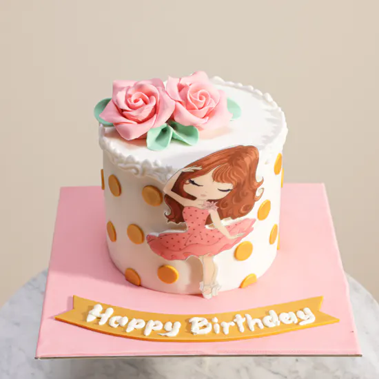 Floward Happy Birthday Princess Cake