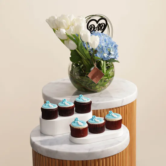 NJD Dad's Cupcakes | Lovely Flowers