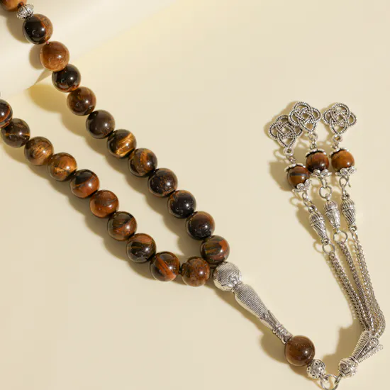 Floward Brown Rosary