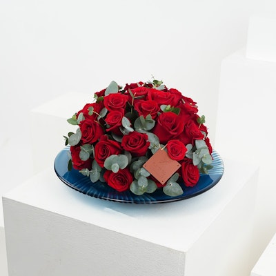 Delightful Red By Eileen Suliman | 40 Roses