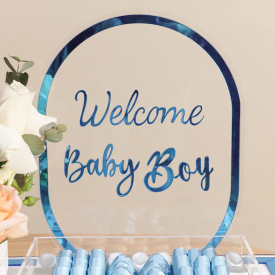 Floward Baby Boy Chocolate Tray | Stunning Flowers