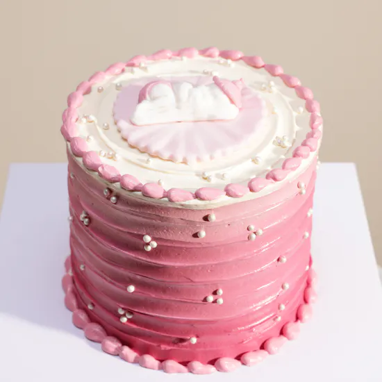 Floward Welcome Baby Girl Premium Cake