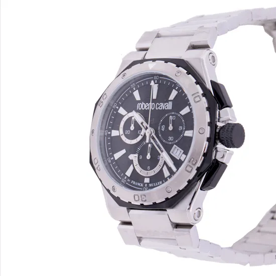 Roberto Cavalli watch By Franck Muller| Quartz watch for men