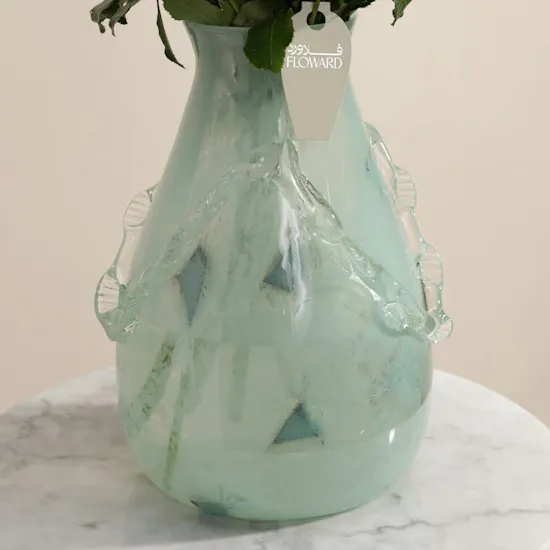 Crystal Cloud Baby Rose Vase