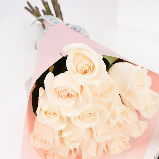 Hanoverian Truffle Chocolates Box | White Roses