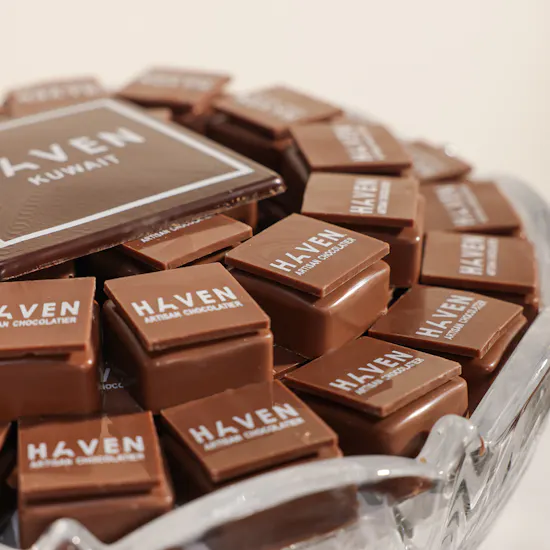 Haven Chocolate Parisien Crystal Tray