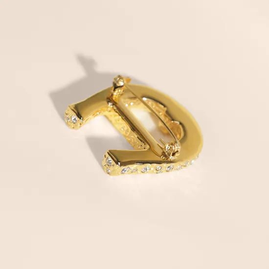Aigner Vera Gold Tone Women's Brooch