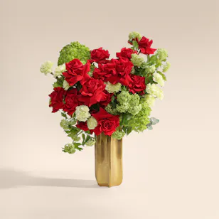 Crimson Wonder Flower Vase