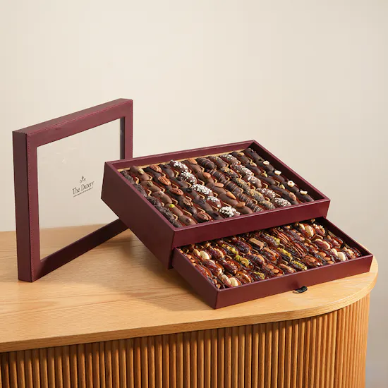 The Datery Double Deck Stuffed Dates Box