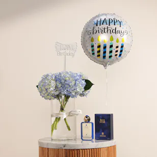 Abdul Samad Al Qurashi Blue Star EDP for Men | Birthday Flowers and Balloon Abdul Samad Al Qurashi Blue Star EDP for Men | Birthday Flowers and Balloon