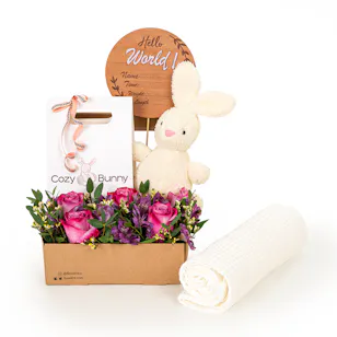 Cozy Bunny White Collection | Flowers Cozy Bunny White Collection | Flowers
