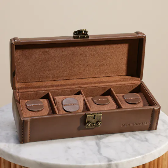 Heisse & Söhne Designhütte Camel Brown Watch Box