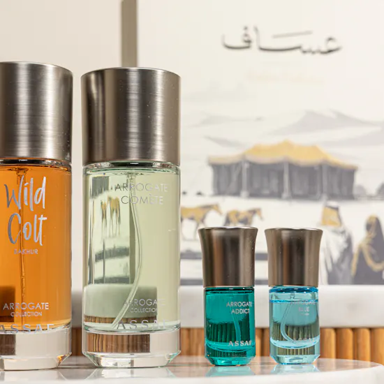 مجموعة فن العطور للجنسين من عساف