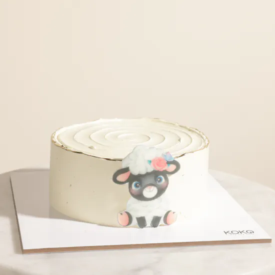 Koko Happy Sheep Chocolate Cake