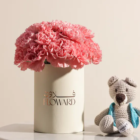 Made 51 Peace Bear | Shinny Flowers