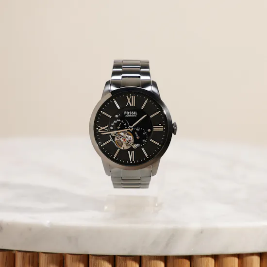Fossil Townsman Automatic Smoke Men's Watch