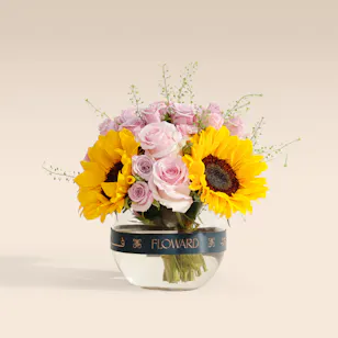 Little Piece of Sunshine Flower Vase