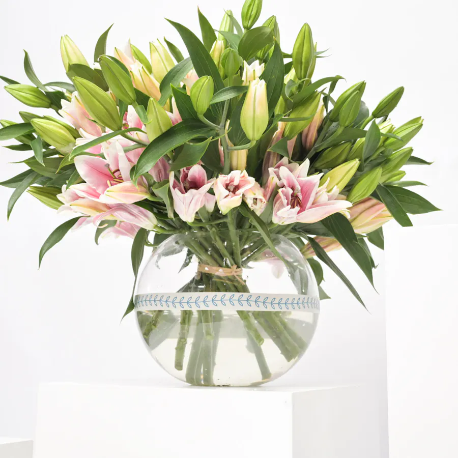 Pink Beauty | Glass Vase 4