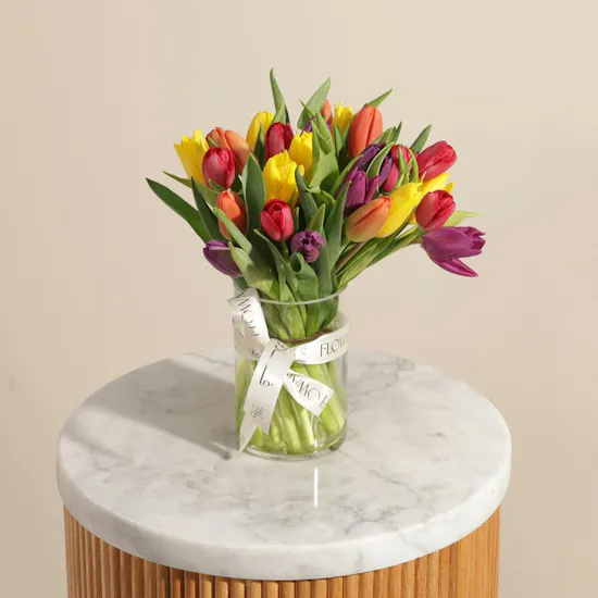 Elegant Tulip Vase
