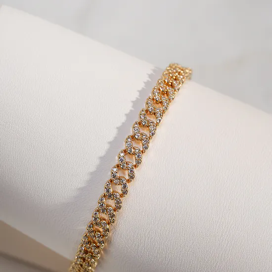Pandora Pavé Cuban Chain Women’s Bracelet