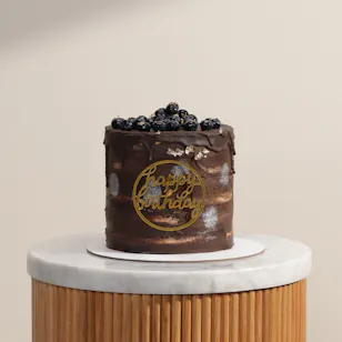 Floward Chocolate Blueberry Birthday Cake Floward Chocolate Blueberry Birthday Cake