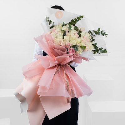 Rosita Vendela Roses | Wrapping Bouquet 