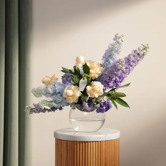 Lovely Delphinium Vase