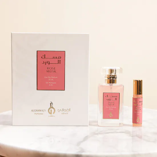 AlGhawaly Musk Rose Unisex Set