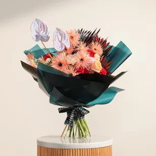 Flamingo Beauty Flower Bouquet