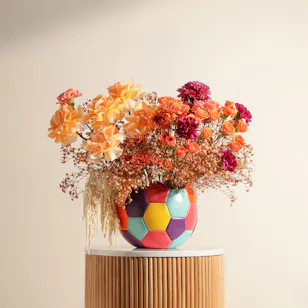 Joyful Flower Vase