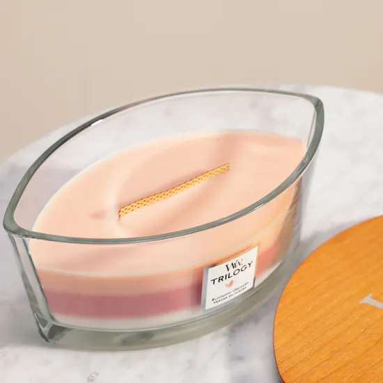 WoodWick Blooming Orchid Ellipse Trilogy Candle | 453 g