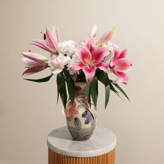 Beautiful Flowers Vase
