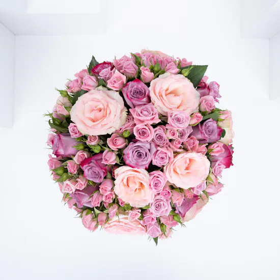 Sweet Sentiments | Floral Purple & Pink Box