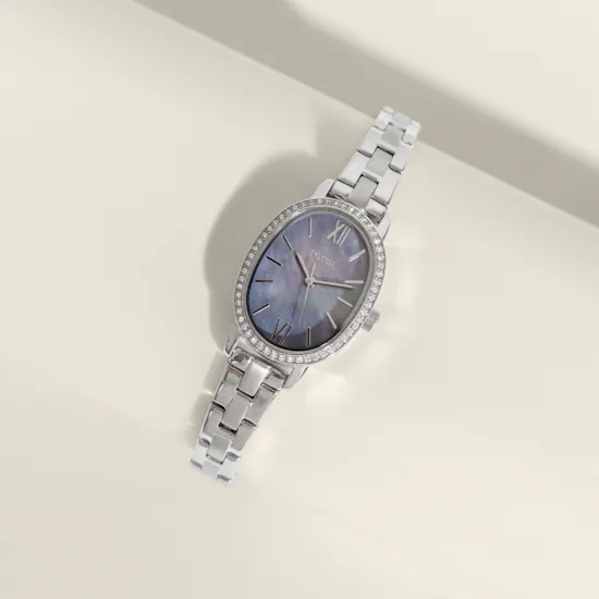Fossil Penny Silver Stainless Steel Women's Watch