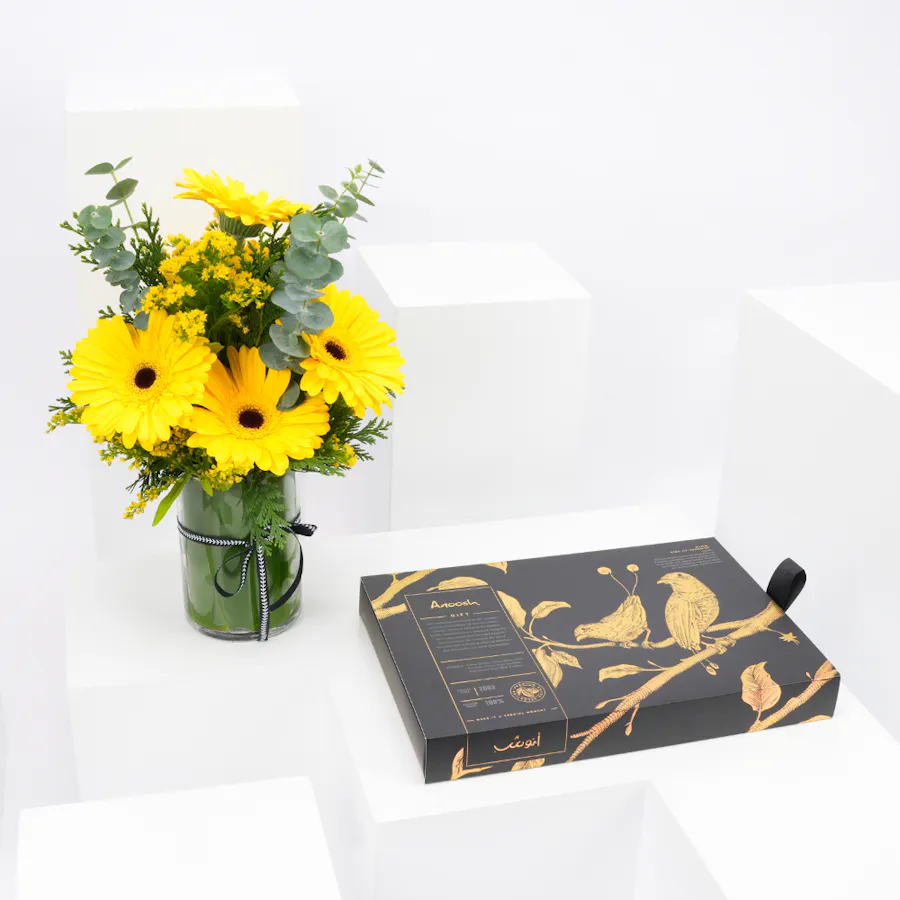 Anoosh Chocolate | Yellow Flowers 1