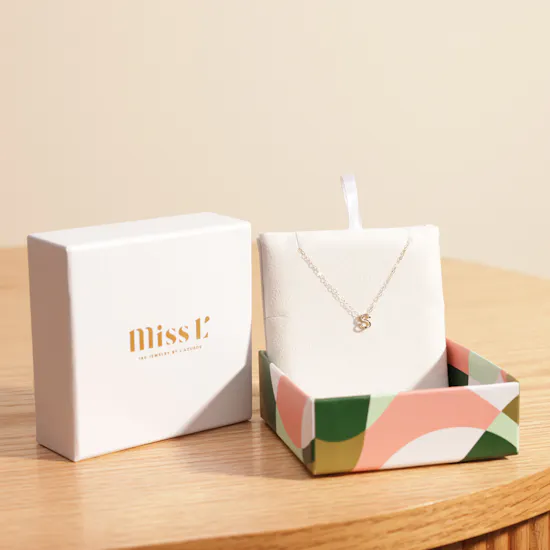 Miss L by L'azurde Gold Necklace | Letter S