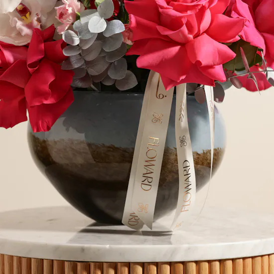 Ivory Garden Flower Vase