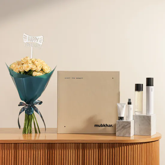 Mubkhar Beauty Ritual Gift Set | Moonlit Birthday Flowers