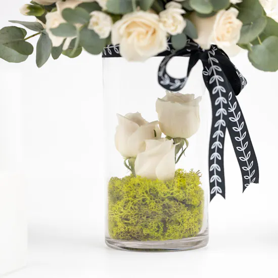 White Floral Centerpiece