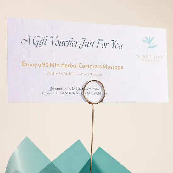Sparadise Luxury Massage Voucher | Charming Flowers Bouquet