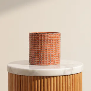 Floward Red Ceramic Vase