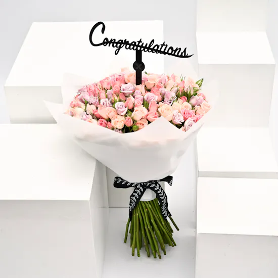 joyful bouquet, Graduation collocation