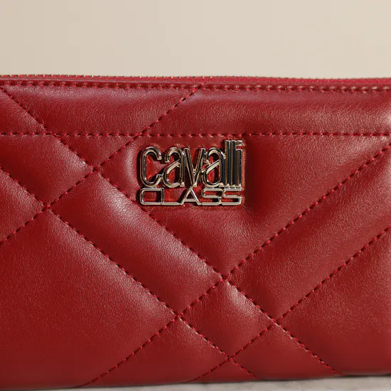 Cavalli Class Women Textured Synthetic Wallet
