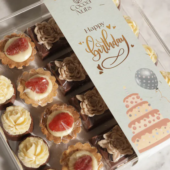 CocoaNuts Happy Birthday Sweet Box