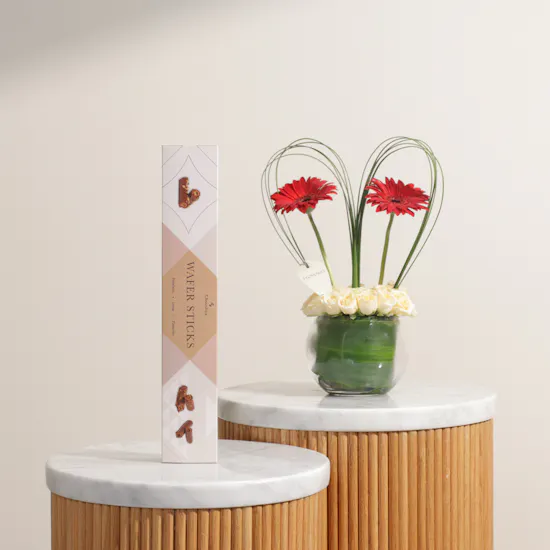 Chocoline Chocolate Wafer Sticks Box | Dream Flower Vase
