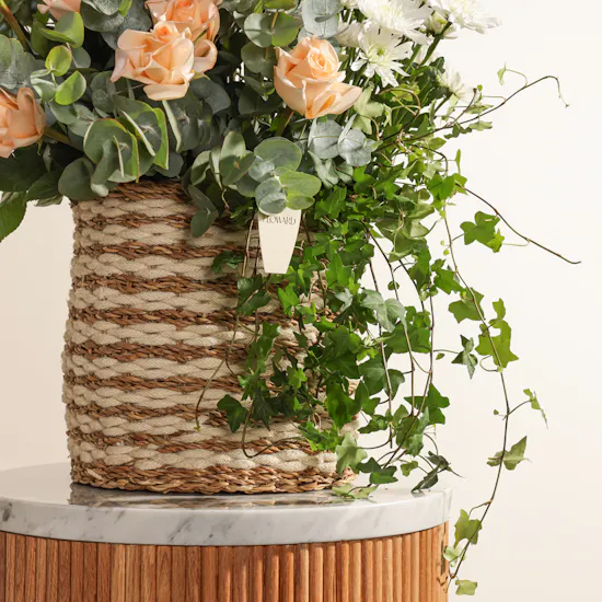 Cascade of Grace Flower Basket