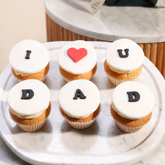 I Love You Dad Cupcakes | Flower Bouquet