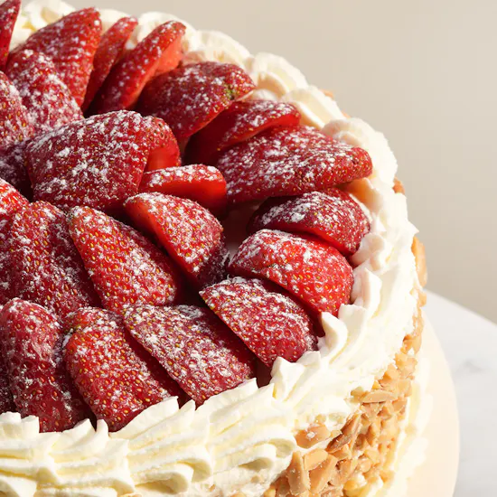 Secrets Cake Sugar Free Strawberry Cake