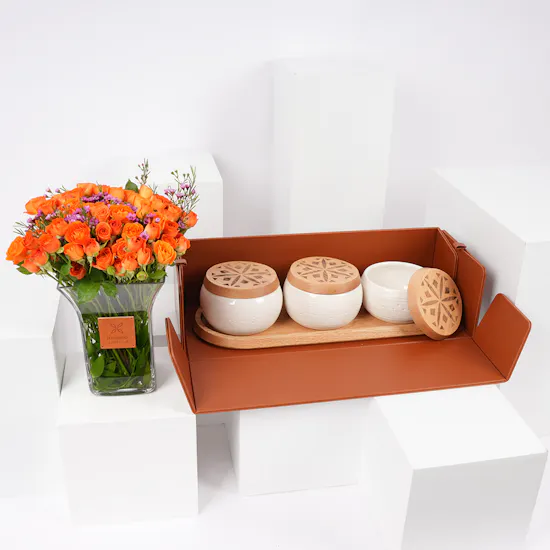 Saudi Artisanal Company Date Bowl Set | Baby Roses